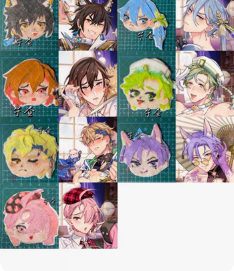 包邮血白菜!!【还余165抽】3ssr红蓝...