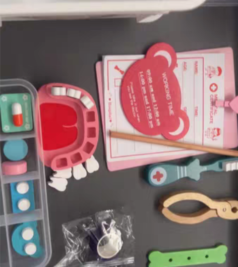 包邮儿童小医生角色扮演玩具?护士服23件套...