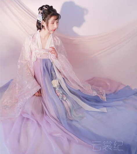 包邮东月棠原云裳纪 春樱汉服齐胸 s 正吊...