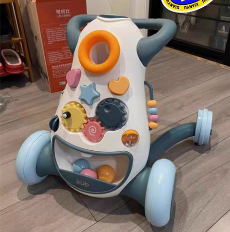 包邮可优比宝宝学步车手推车防o型腿儿童助步...