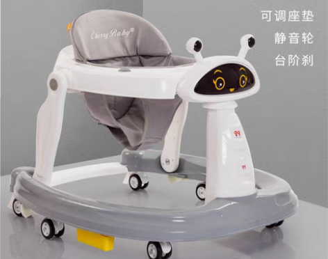 转卖婴儿学步车防o型腿多功能防侧翻可坐可推...