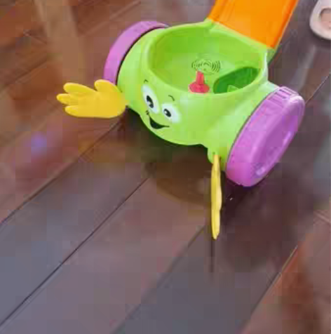 费雪欢乐爆米花手推车 婴儿宝宝多功能学步车...