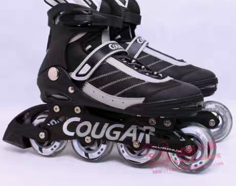 转卖正品美洲狮MS101成人轮滑鞋 成年人...