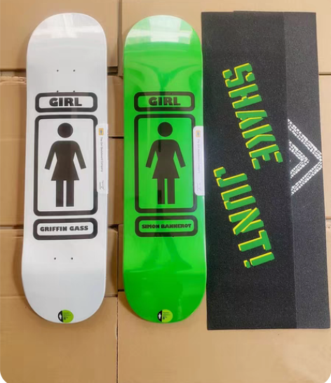 包邮全新 Girl  经典款图案 8.0双...