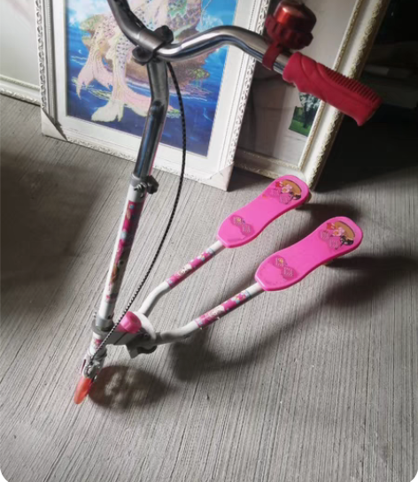 儿童蛙式滑板车，如图 感兴趣的话点“我想要...