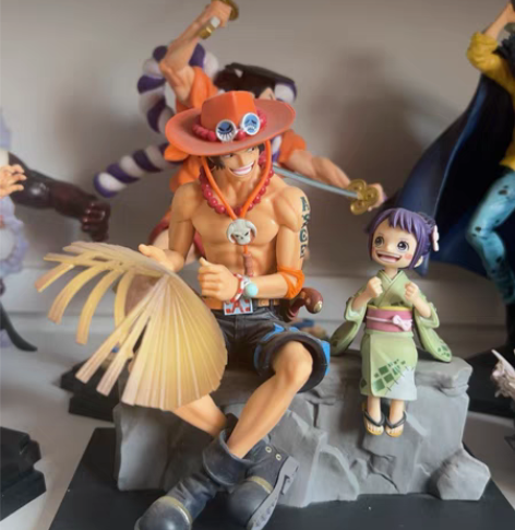 万代 一番赏和之国A赏艾斯小玉  坐姿手办...