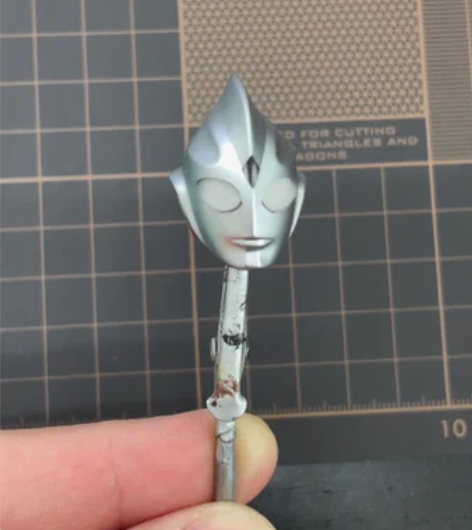包邮真骨雕迪迦 强力型 复合型 头雕重涂 ...