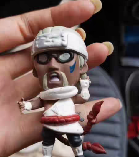 火影忍者祖国版Q版手办 八尾人柱力奇拉比，...