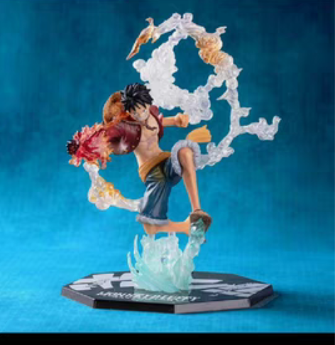 海贼王手办路飞索隆火拳艾斯山治女帝萨博鹰眼...