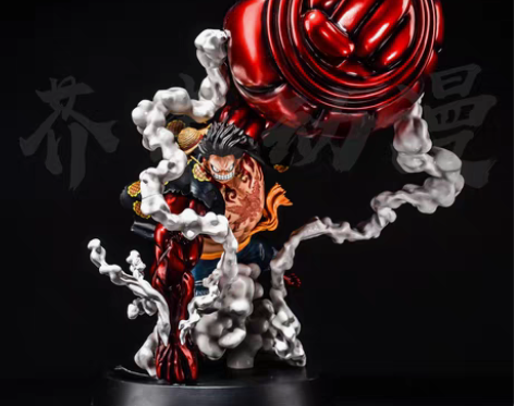 转卖海贼王手办大型gk超大猿王路飞四档索隆...