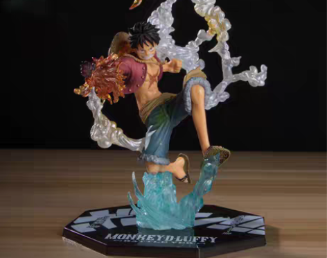 转卖动漫海贼航海王 二档路飞三刀流索隆火拳...