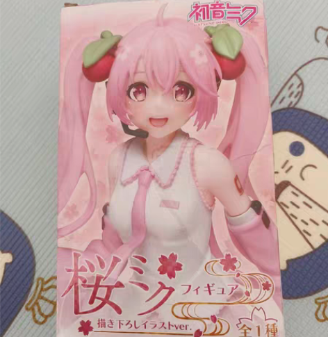 樱花初音拆摆回盒 90包邮售出不退不换偏远...