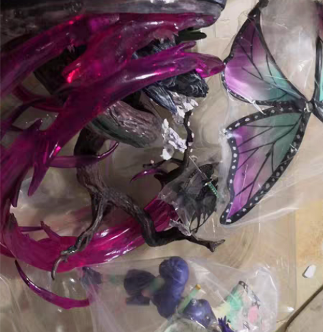 鬼灭之刃水柱富冈义勇手办二次元动漫周边gk...