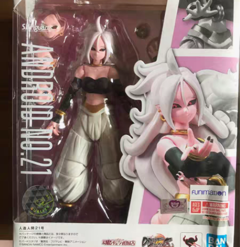 包邮SHF龙珠布欧人造人21号美版，原装盒...