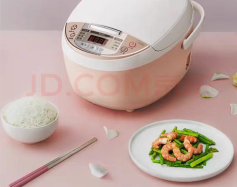 美的电饭煲3L家用迷你小型多功能电饭锅大容...