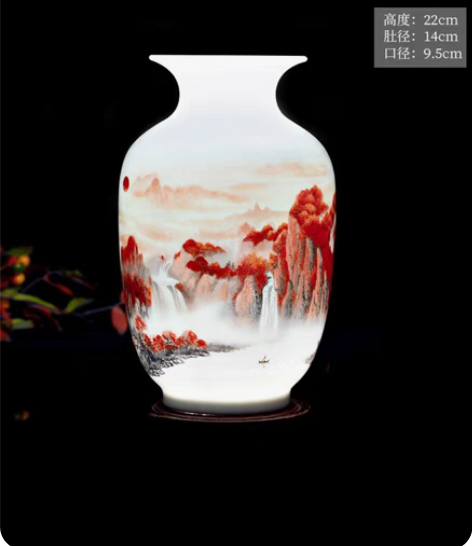 包邮搬家处理闲置花瓶 全新陶瓷景观客厅摆件...