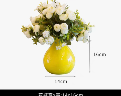 转卖陶瓷花瓶小摆件客厅书房创意酒柜美式现代...