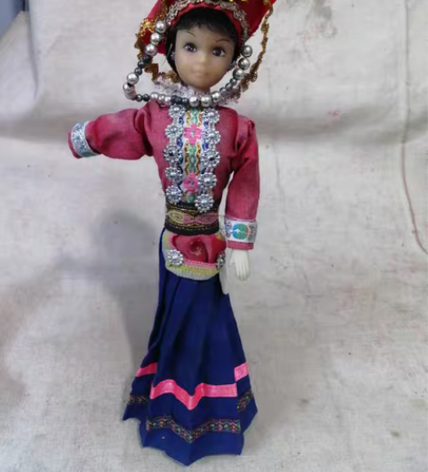 80年代娃娃摆件人物 高二七厘米，自然旧八...