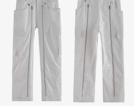 包邮ORIGIN双层拉链工装裤包邮 咸鱼收...