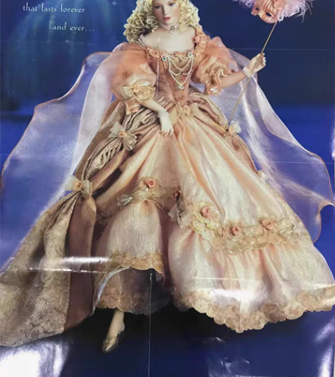 包邮（在途预定）富兰克林陶瓷娃娃灰姑娘 辛...
