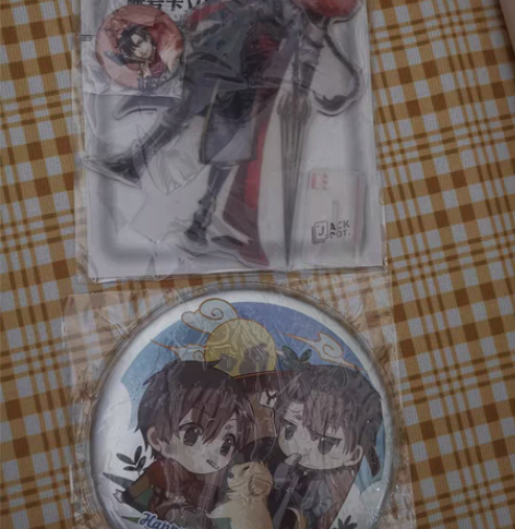 全职高手叶修 同人立牌 官方大吧唧盘 全新...