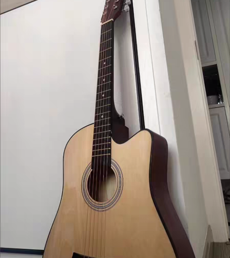 吉他初学者单板41寸38寸民谣木吉它新手入...