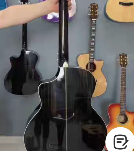 包邮臣科吉他 云杉桃花芯全单 JF 桶 达...