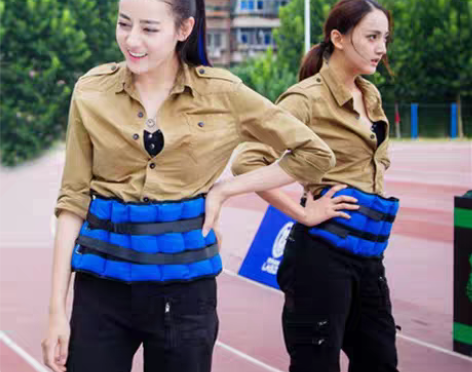 转卖沙袋绑腰女负重腰带健身跑步沙袋沙包运动...