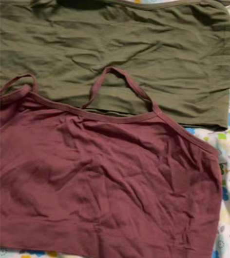 鱼没放弹力裹胸吊带背心 均码 全新 剁手党...