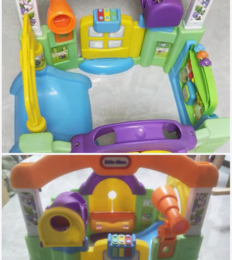 美吉姆早教同款小泰克百变乐园，少两个小球，...