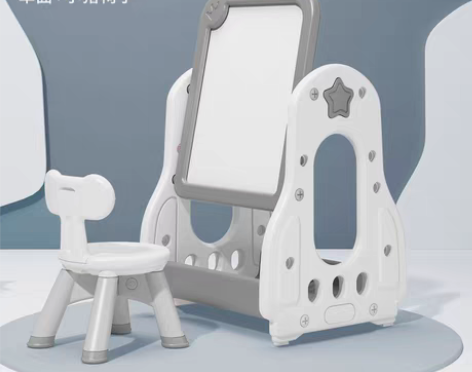 转卖贝易画板家用儿童玩具宝宝磁性小黑板支架...