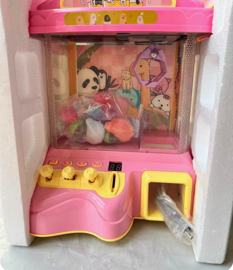 包邮娃娃机娃娃机儿童吊娃娃玩具扭蛋机迷你抓...