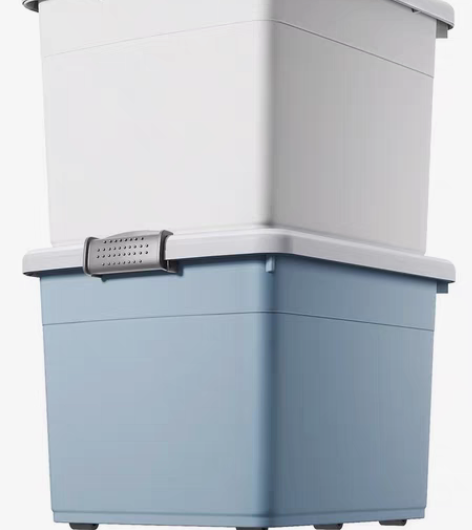 佳帮手加厚特大号收纳箱塑料衣服储物盒衣物大...