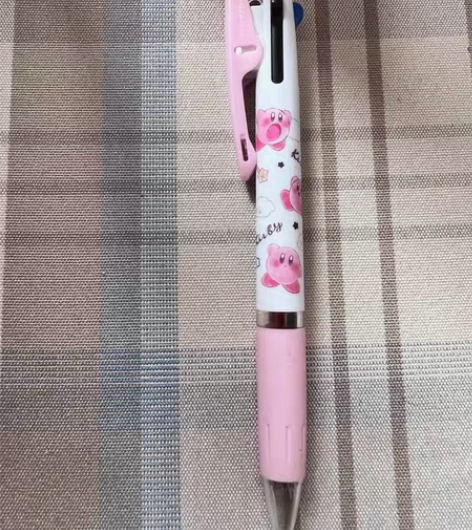 包邮三菱星之卡比三色圆珠笔 没有黑色笔芯 ...