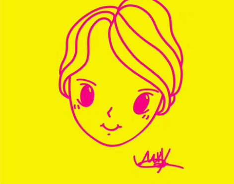 包邮手绘情侣闺蜜头像简笔画超萌插画约稿 3...