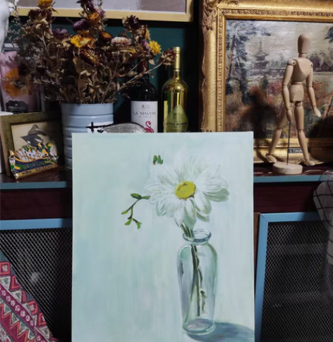 包邮原创装饰油画 材质:油画框手绘 尺寸如...