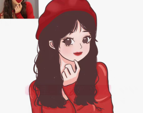 包邮手绘头像定制情侣画像鸭风头像卡通宠物Q...