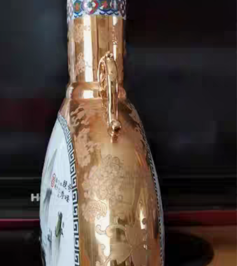 景德镇复古花瓶，高40cm，因搬家低价转让...