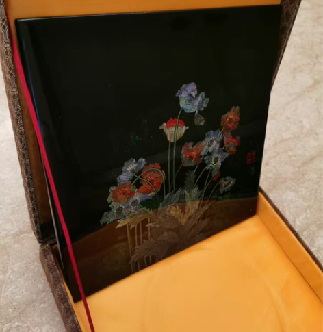 全新，典鹤轩扬州漆器，生日家居办公装饰摆件...