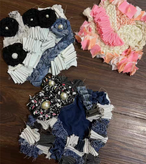 包邮面料再造 面料改造 服装设计作品 [闪...