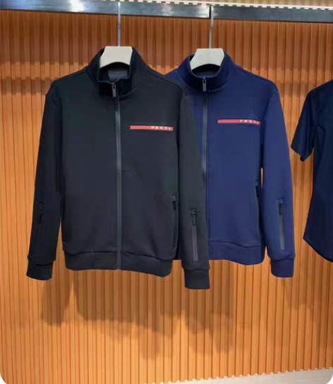 外贸新款特价男士红标拉链外套夹克上衣 外贸...