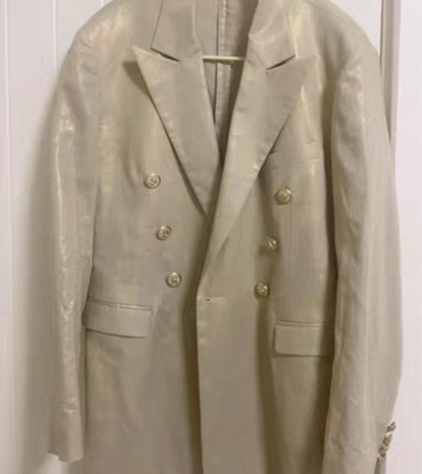 西装 一个服装设计师实体店670购入 全新...