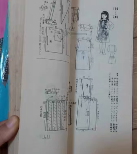 包邮八九十年代服装培训资料，影印版 男装童...