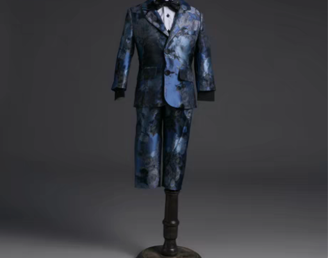 转卖君设计 儿童礼服男童走秀服装小主持人洋...