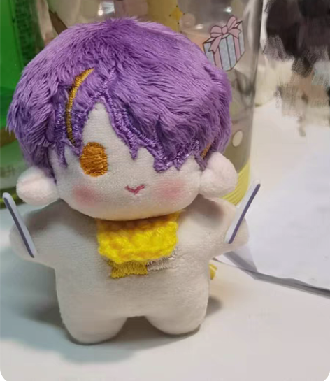 包邮10cm海星体棉花娃娃 mua的微瑕暂...