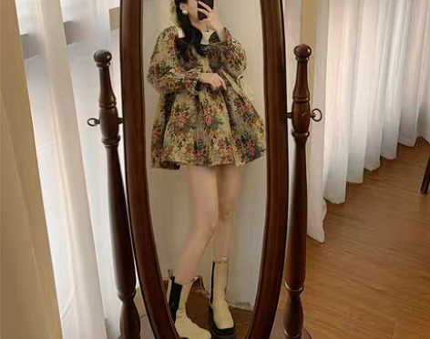 转卖连衣裙春款新在逃公主裙日系风格穿搭高级...