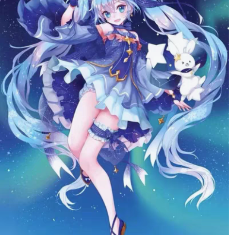 【初音未来】初兽猫家 miku2017雪初...