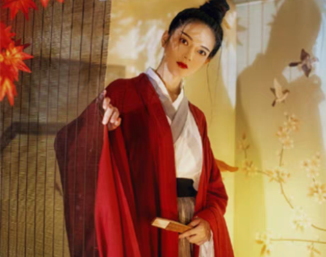 转卖侠客汉服女古风红颜传统魏晋风齐腰襦裙广...