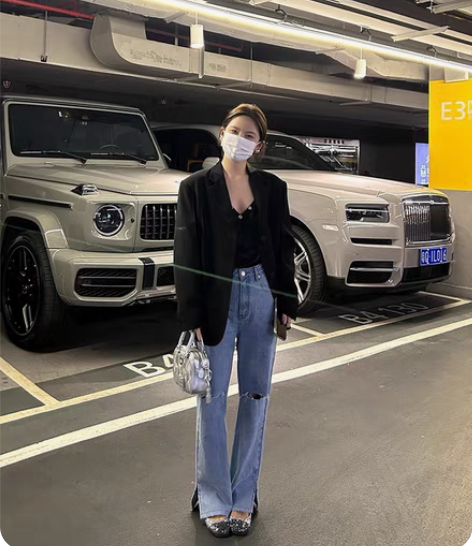 包邮WXLSTUDIO 开春神裤~经典直筒...