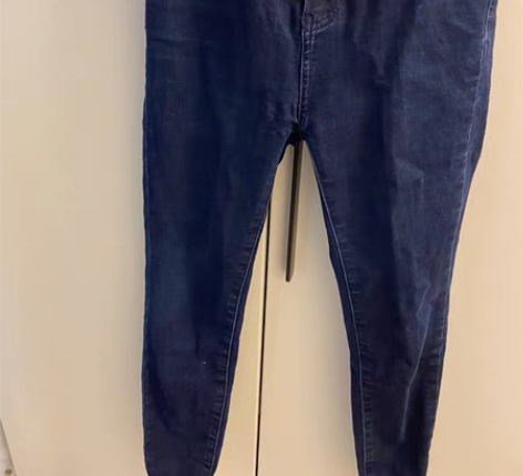 Puella女裤牛仔铅笔裤藏蓝色 有弹性 ...